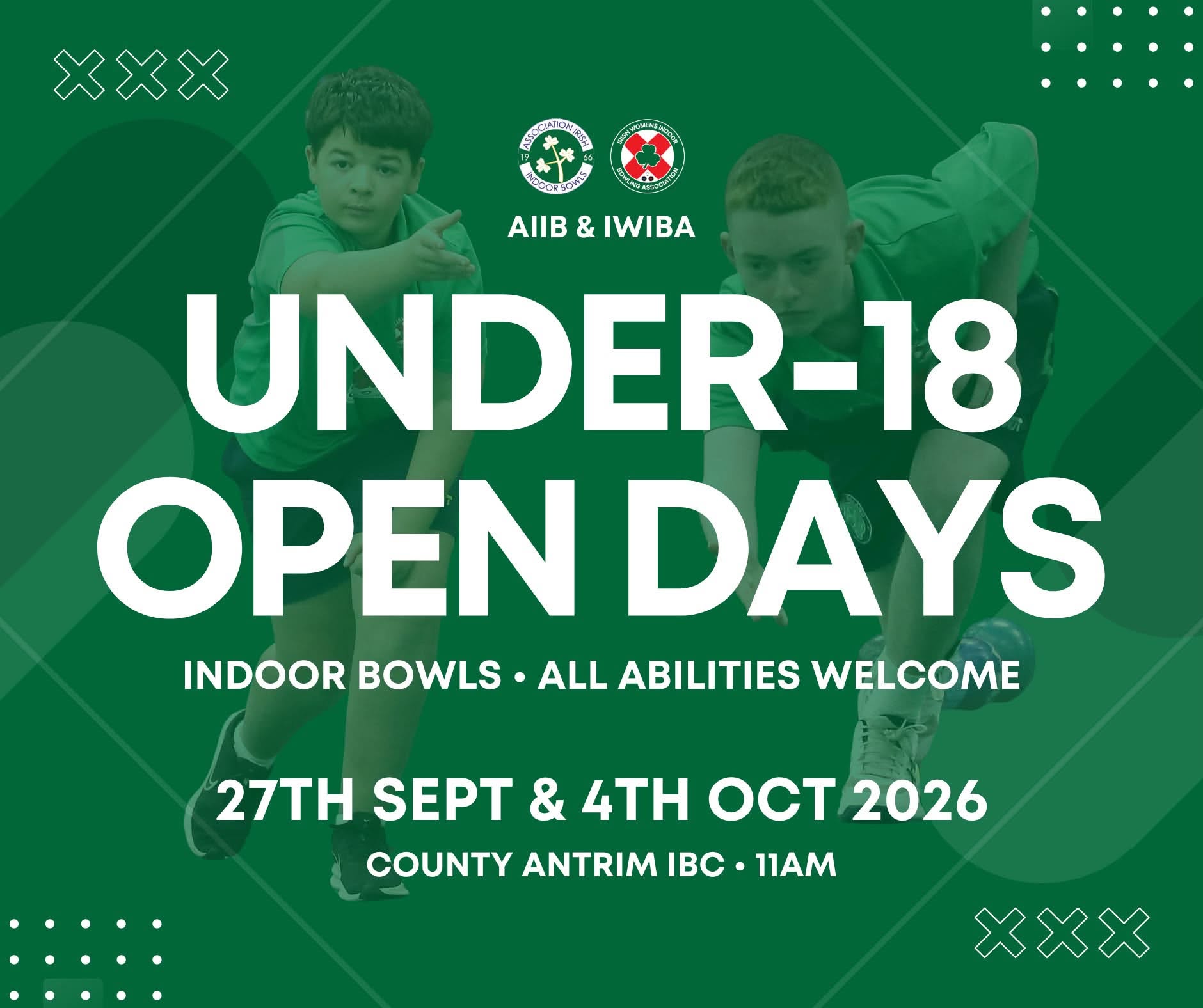 Poster for U18 Open Day